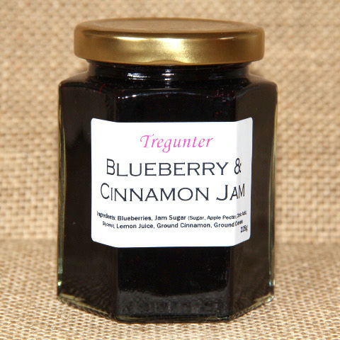 Blueberry & Cinnamon Jam — handmade by Tregunter in Coventry