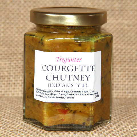Courgette (Indian style) Chutney — handmade by Tregunter in Coventry