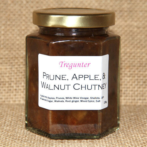 Prune, Apple & Walnut Chutney — handmade by Tregunter in Coventry