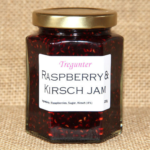 Raspberry & Kirsch Jam — handmade by Tregunter in Coventry