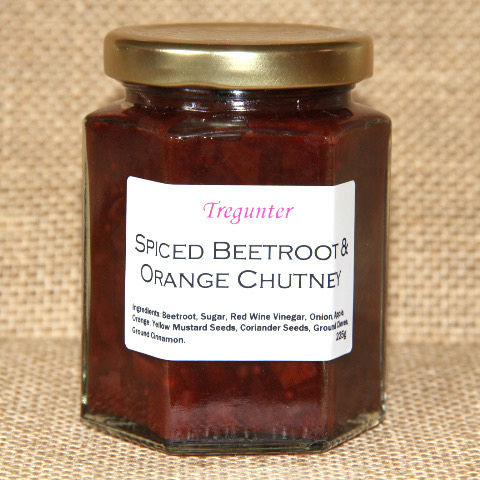 Spiced Beetroot & Orange Chutney — handmade by Tregunter in Coventry