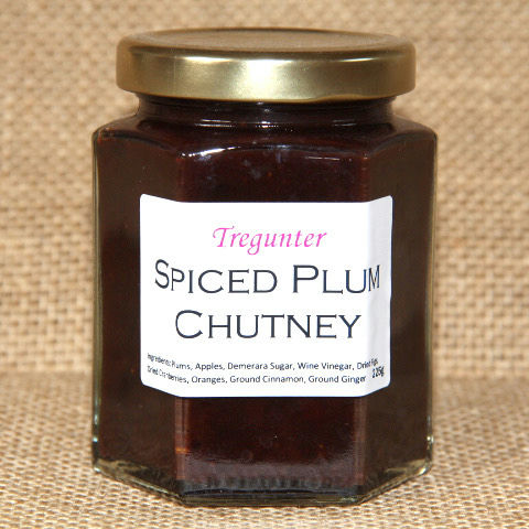 Spiced Plum Chutney — handmade by Tregunter in Coventry